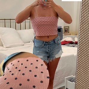 L.A. Hearts crop top